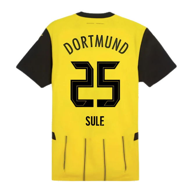 2024-2025 Borussia Dortmund Authentic Home Shirt (Sule 25)