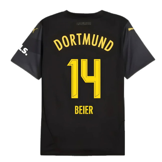 2024-2025 Borussia Dortmund Away Shirt (Kids) (Beier 14)