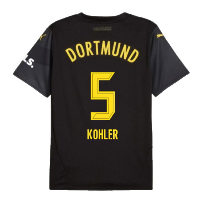 2024-2025 Borussia Dortmund Away Shirt (Kids) (Kohler 5)
