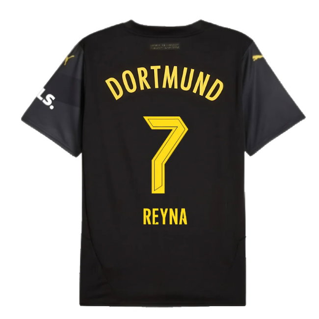 2024-2025 Borussia Dortmund Away Shirt (Kids) (Reyna 7)