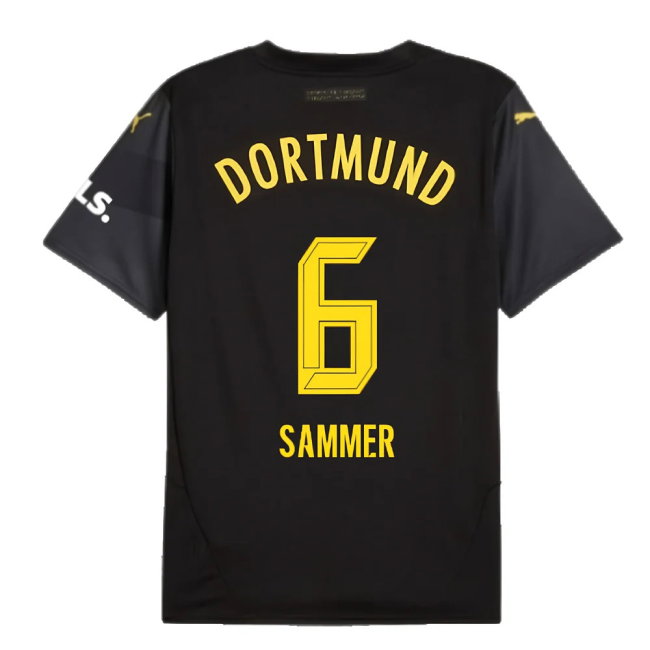 2024-2025 Borussia Dortmund Away Shirt (Kids) (Sammer 6)