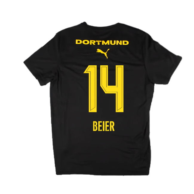 2024-2025 Borussia Dortmund Casuals Tee (Black) (Beier 14)