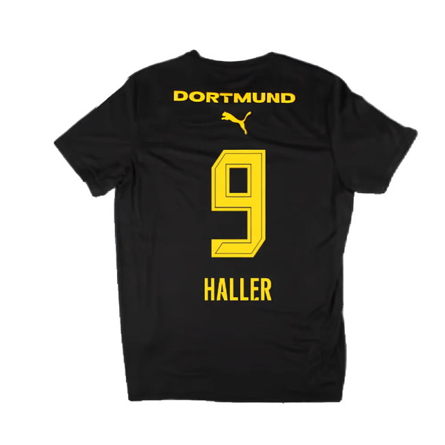2024-2025 Borussia Dortmund Casuals Tee (Black) (Haller 9)