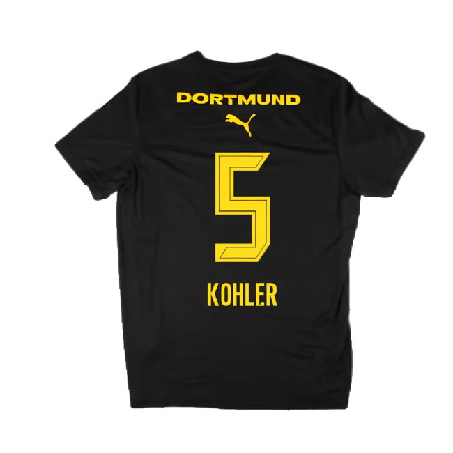 2024-2025 Borussia Dortmund Casuals Tee (Black) (Kohler 5)