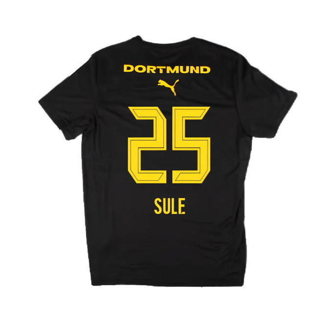 2024-2025 Borussia Dortmund Casuals Tee (Black) (Sule 25)