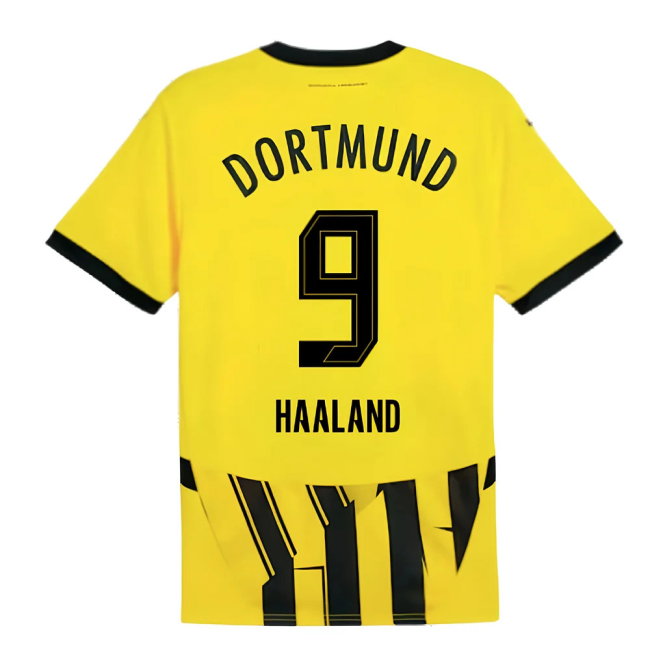 2024-2025 Borussia Dortmund Cup Shirt (Haaland 9)