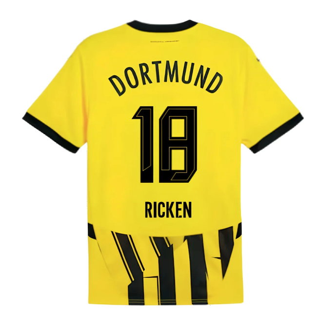2024-2025 Borussia Dortmund Cup Shirt (Ricken 18)