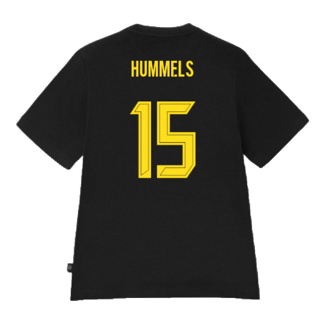 2024-2025 Borussia Dortmund ESS Tee (Black) (Hummels 15)