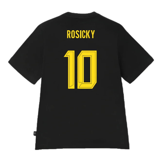 2024-2025 Borussia Dortmund ESS Tee (Black) (Rosicky 10)