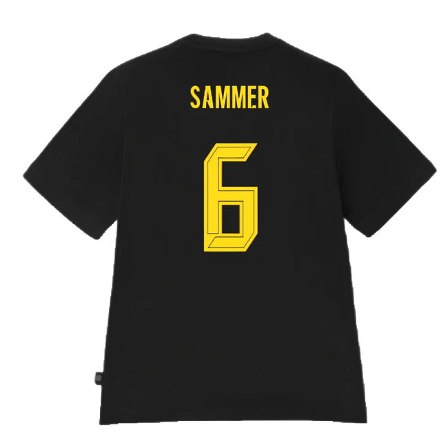 2024-2025 Borussia Dortmund ESS Tee (Black) (Sammer 6)