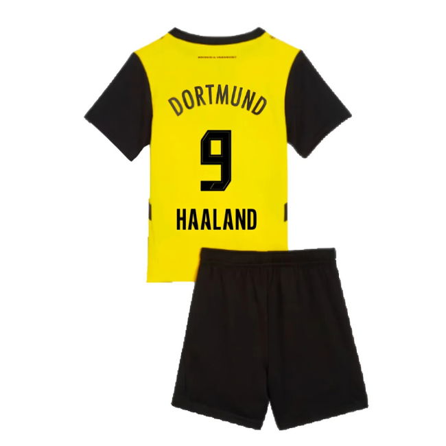 2024-2025 Borussia Dortmund Home Mini Kit (Haaland 9)
