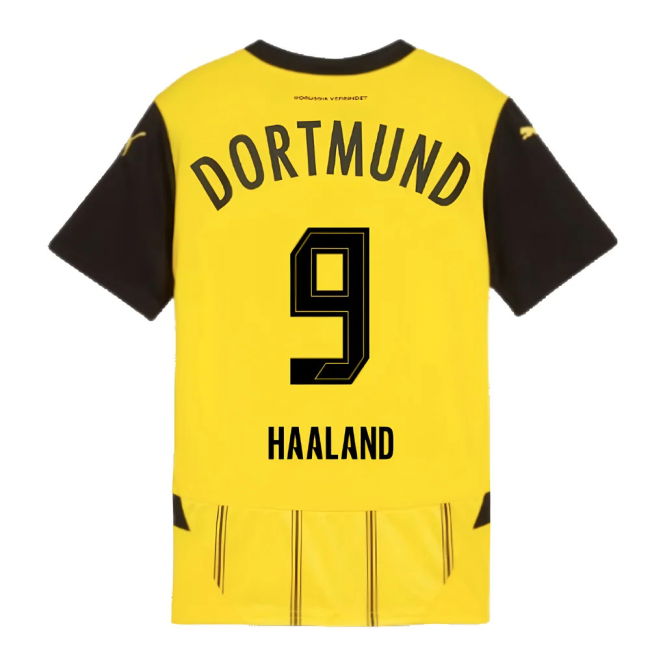 2024-2025 Borussia Dortmund Home Shirt (Kids) (Haaland 9)