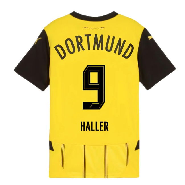2024-2025 Borussia Dortmund Home Shirt (Kids) (Haller 9)