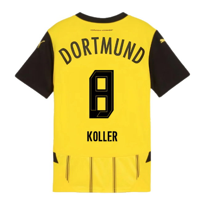 2024-2025 Borussia Dortmund Home Shirt (Kids) (Koller 8)