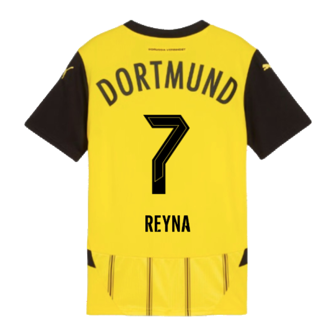 2024-2025 Borussia Dortmund Home Shirt (Kids) (Reyna 7)