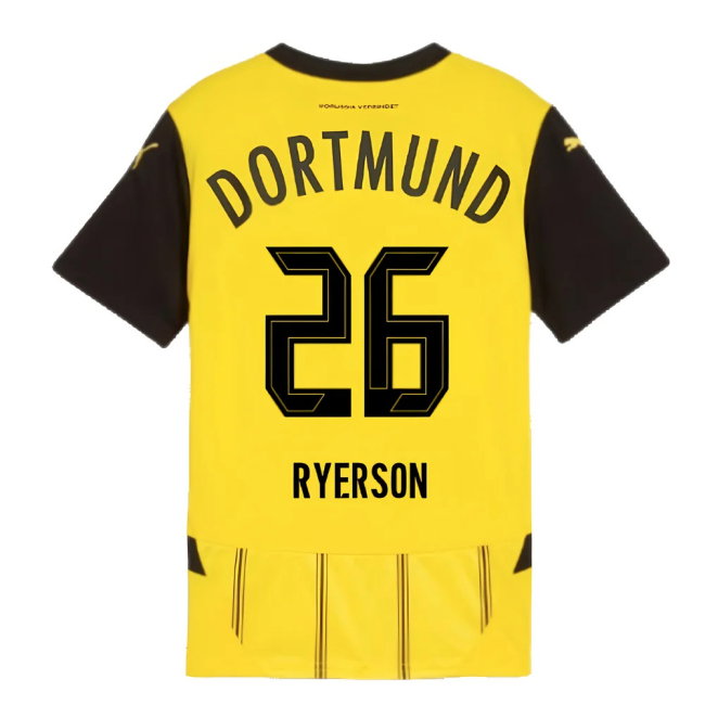 2024-2025 Borussia Dortmund Home Shirt (Kids) (Ryerson 26)