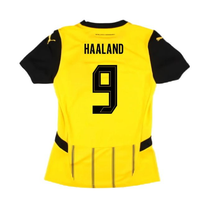 2024-2025 Borussia Dortmund Home Shirt (Ladies) (Haaland 9)