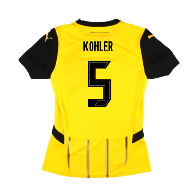 2024-2025 Borussia Dortmund Home Shirt (Ladies) (Kohler 5)