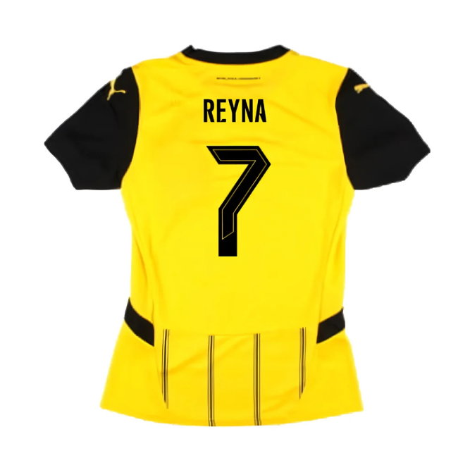 2024-2025 Borussia Dortmund Home Shirt (Ladies) (Reyna 7)