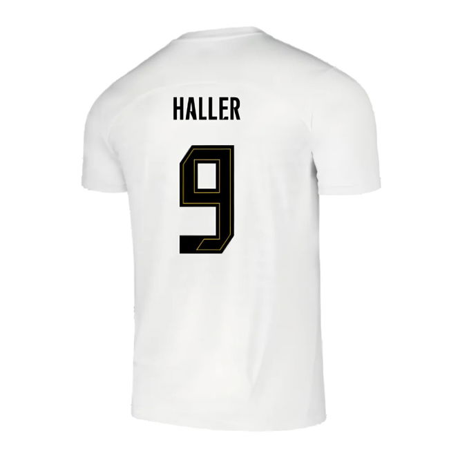 2024-2025 Borussia Dortmund Pre-Match Shirt (White) (Haller 9)