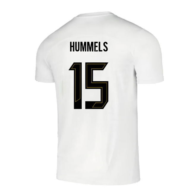 2024-2025 Borussia Dortmund Pre-Match Shirt (White) (Hummels 15)