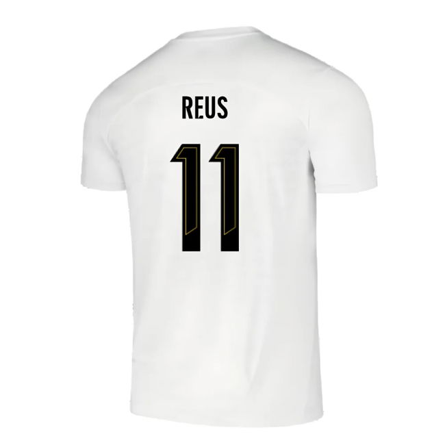 2024-2025 Borussia Dortmund Pre-Match Shirt (White) (Reus 11)