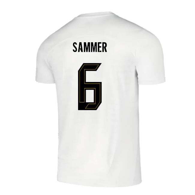 2024-2025 Borussia Dortmund Pre-Match Shirt (White) (Sammer 6)