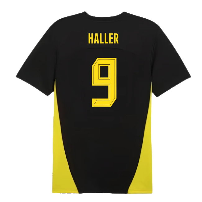 2024-2025 Borussia Dortmund Training Shirt (Black) (Haller 9)
