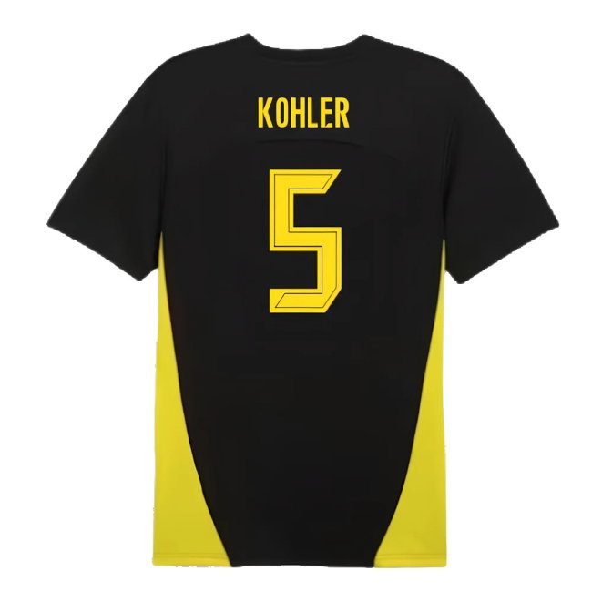 2024-2025 Borussia Dortmund Training Shirt (Black) (Kohler 5)