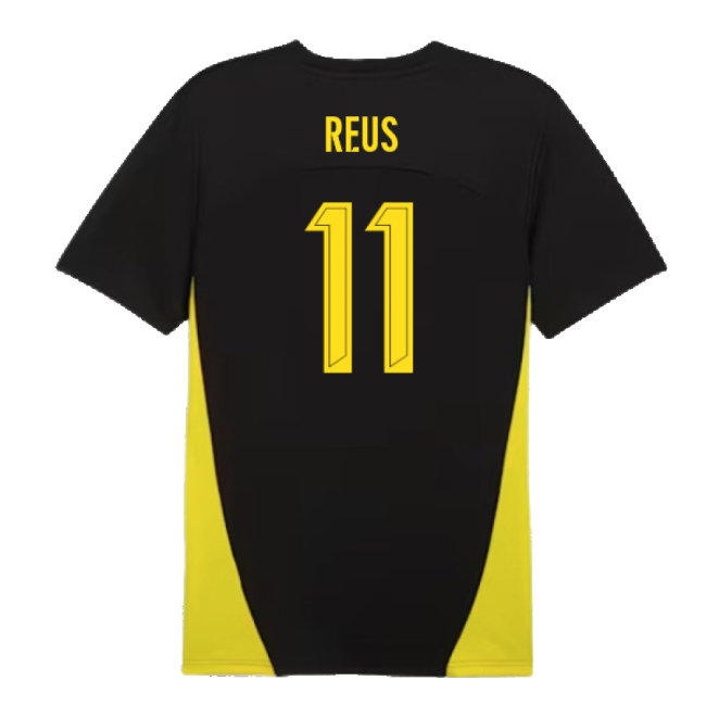 2024-2025 Borussia Dortmund Training Shirt (Black) (Reus 11)