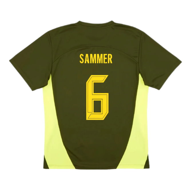 2024-2025 Borussia Dortmund Training Shirt (Myrtle) (Sammer 6)
