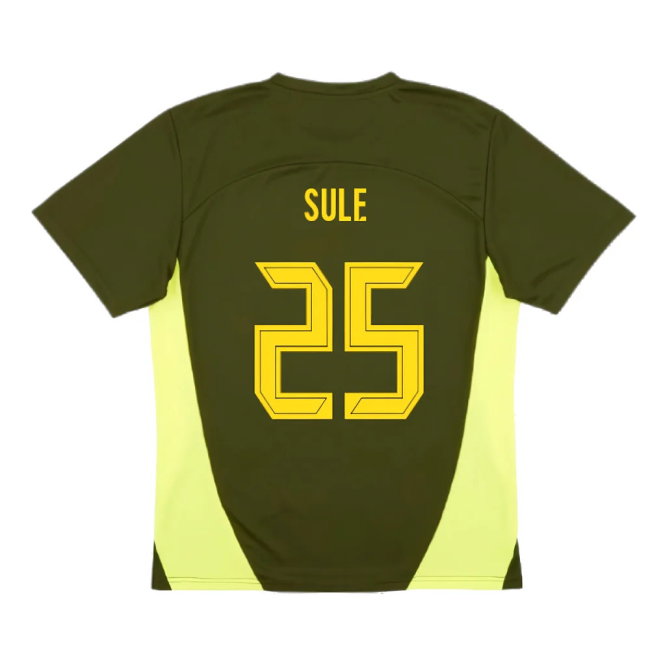 2024-2025 Borussia Dortmund Training Shirt (Myrtle) (Sule 25)