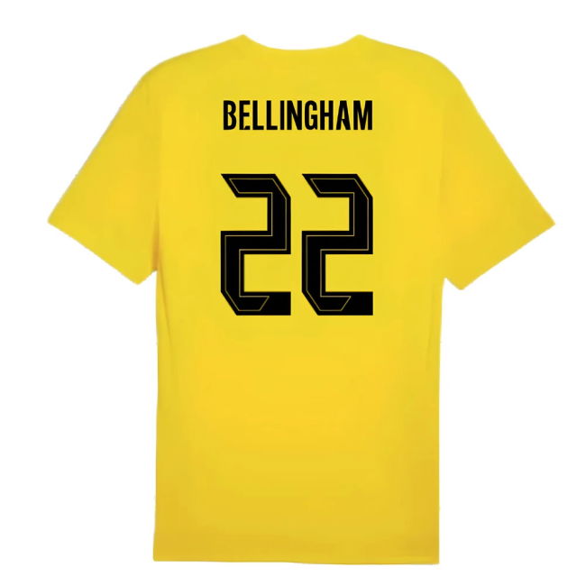 2024-2025 Borussia Dortmund Training Shirt (Yellow) (Bellingham 22)