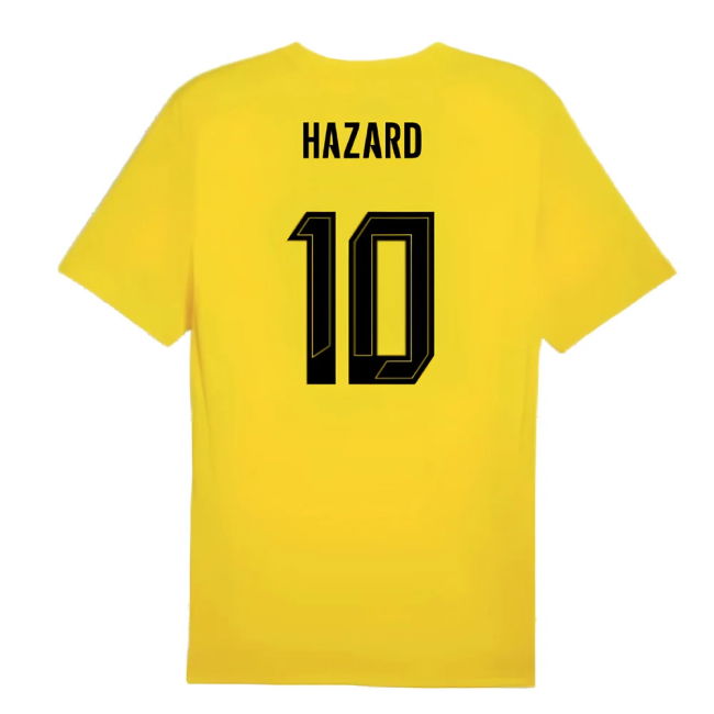 2024-2025 Borussia Dortmund Training Shirt (Yellow) (Hazard 10)