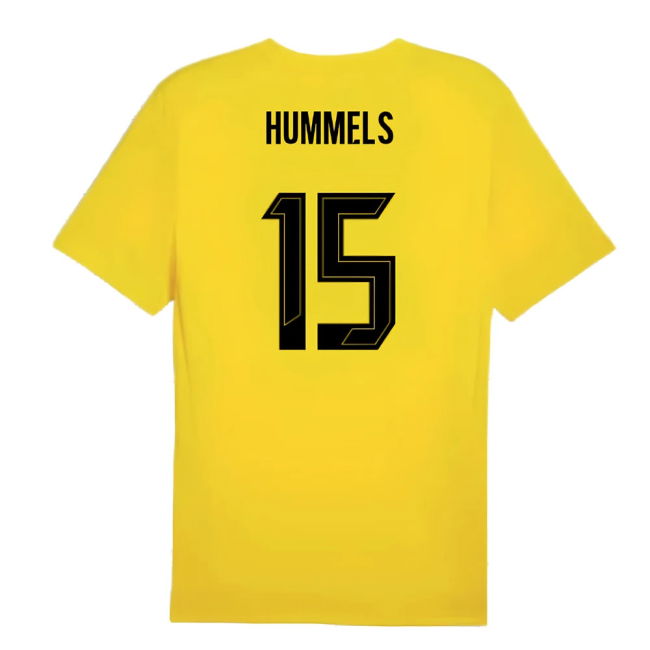 2024-2025 Borussia Dortmund Training Shirt (Yellow) (Hummels 15)