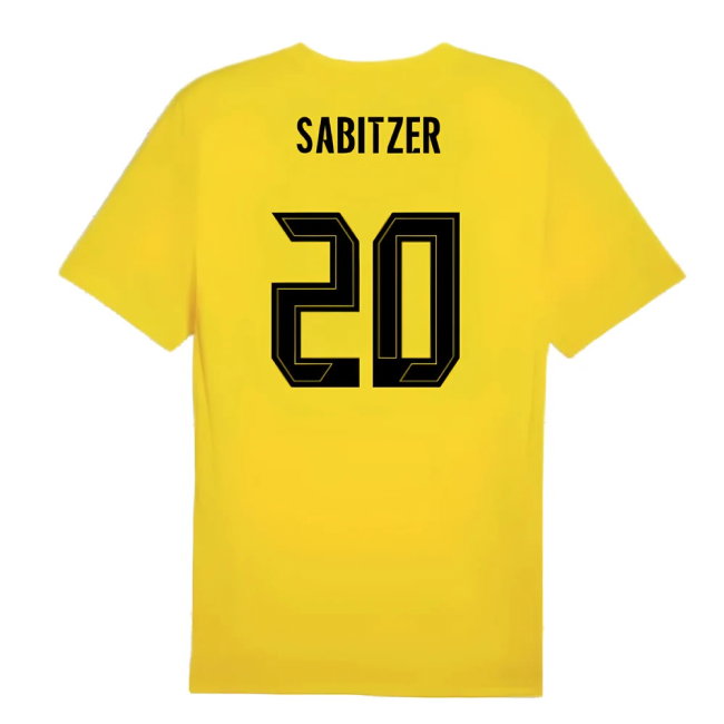 2024-2025 Borussia Dortmund Training Shirt (Yellow) - Kids (Sabitzer 20)