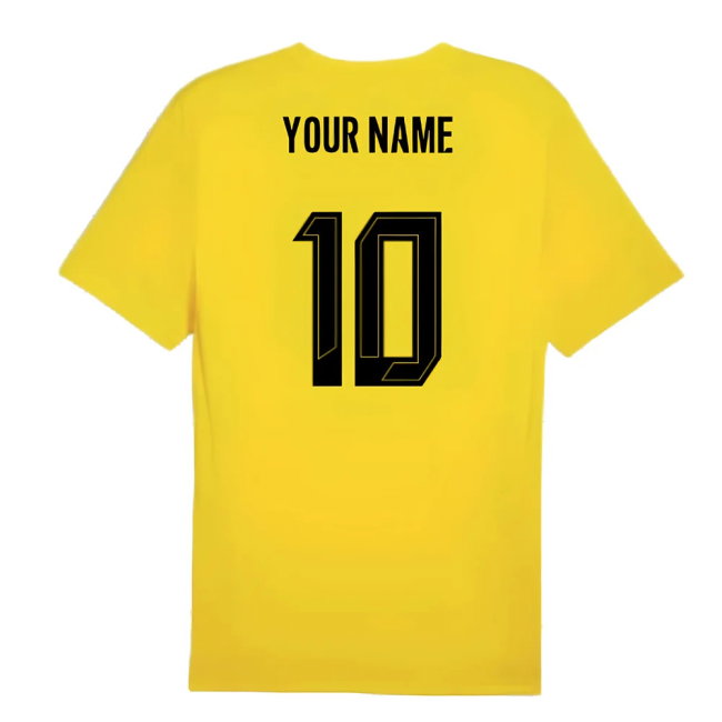 2024-2025 Borussia Dortmund Training Shirt (Yellow) - Kids (Your Name)