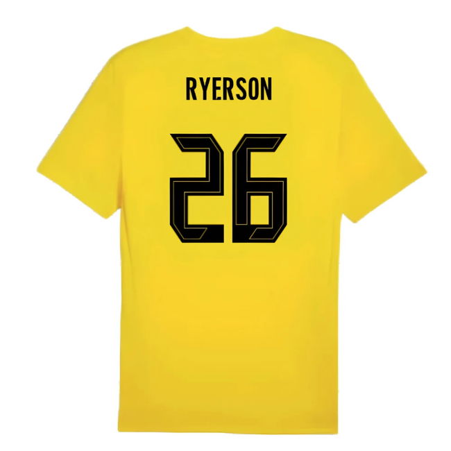 2024-2025 Borussia Dortmund Training Shirt (Yellow) (Ryerson 26)