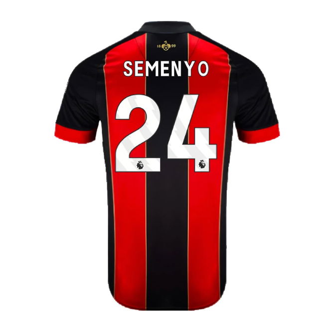 2024-2025 Bournemouth Home Shirt (Semenyo 24)