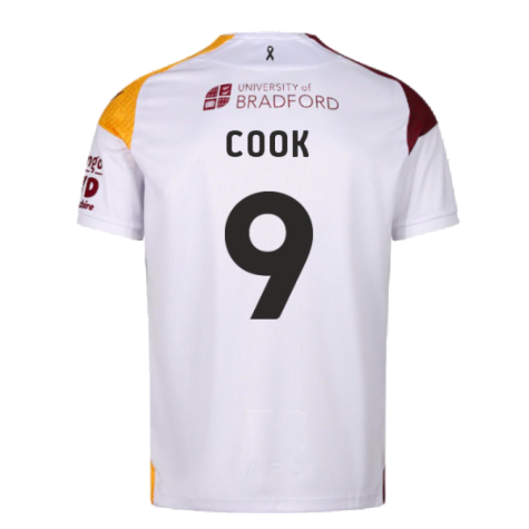 2024-2025 Bradford City Away Shirt (Cook 9)