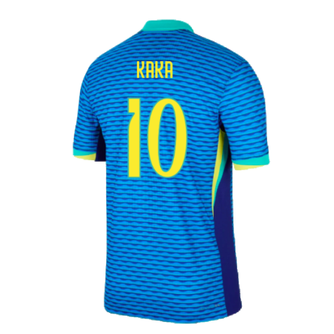 2024-2025 Brazil Away Dri-Fit ADV Match Shirt (Kaka 10)