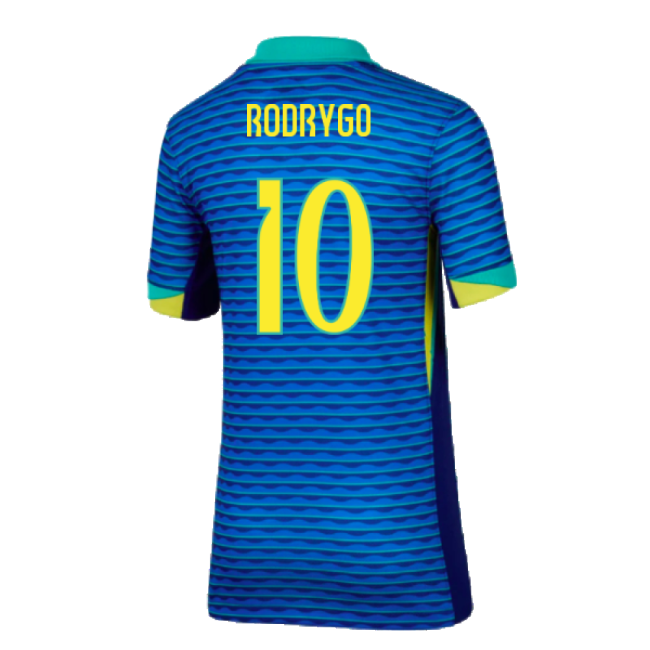 2024-2025 Brazil Away Shirt (Kids) (Rodrygo 10)