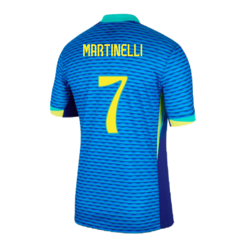 2024-2025 Brazil Away Shirt (Martinelli 7)