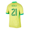 2024-2025 Brazil Home Dri-Fit ADV Match Shirt (Endrick 21)