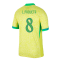2024-2025 Brazil Home Dri-Fit ADV Match Shirt (L.Paqueta 8)
