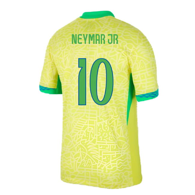 2024-2025 Brazil Home Dri-Fit ADV Match Shirt (Neymar JR 10)