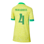 2024-2025 Brazil Home Shirt (Kids) (Marquinhos 4)