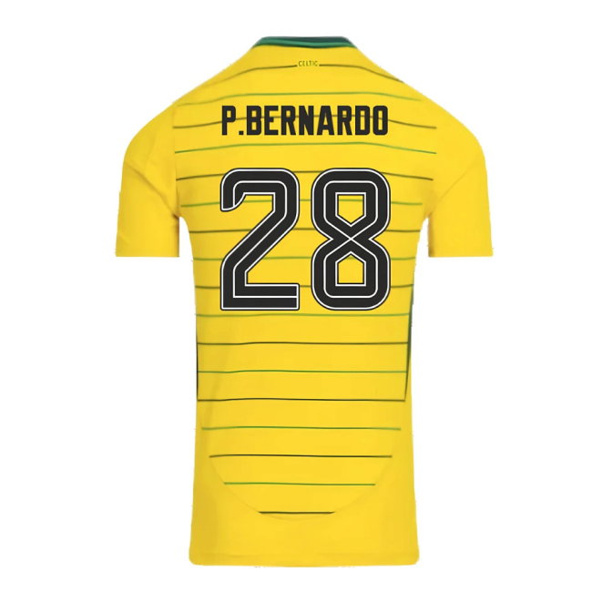 2024-2025 Celtic Away Shirt (No Sponsor) (P.Bernardo 28)