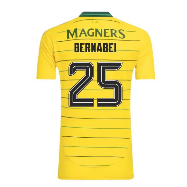 2024-2025 Celtic Away Shirt (Womens) (Bernabei 25)