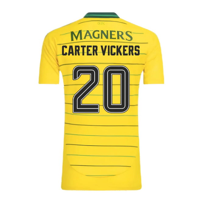 2024-2025 Celtic Away Shirt (Womens) (Carter Vickers 20)